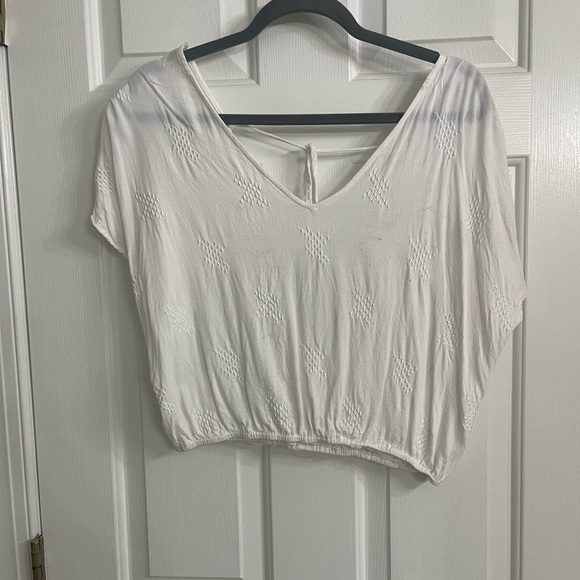 White open back summer top - Picture 2 of 2